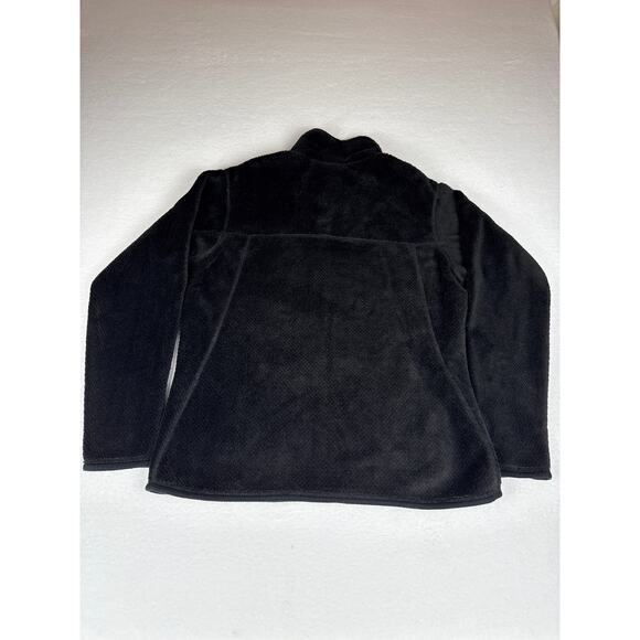 Patagonia re tool black T snap fleece women’s large - Picture 6 of 9